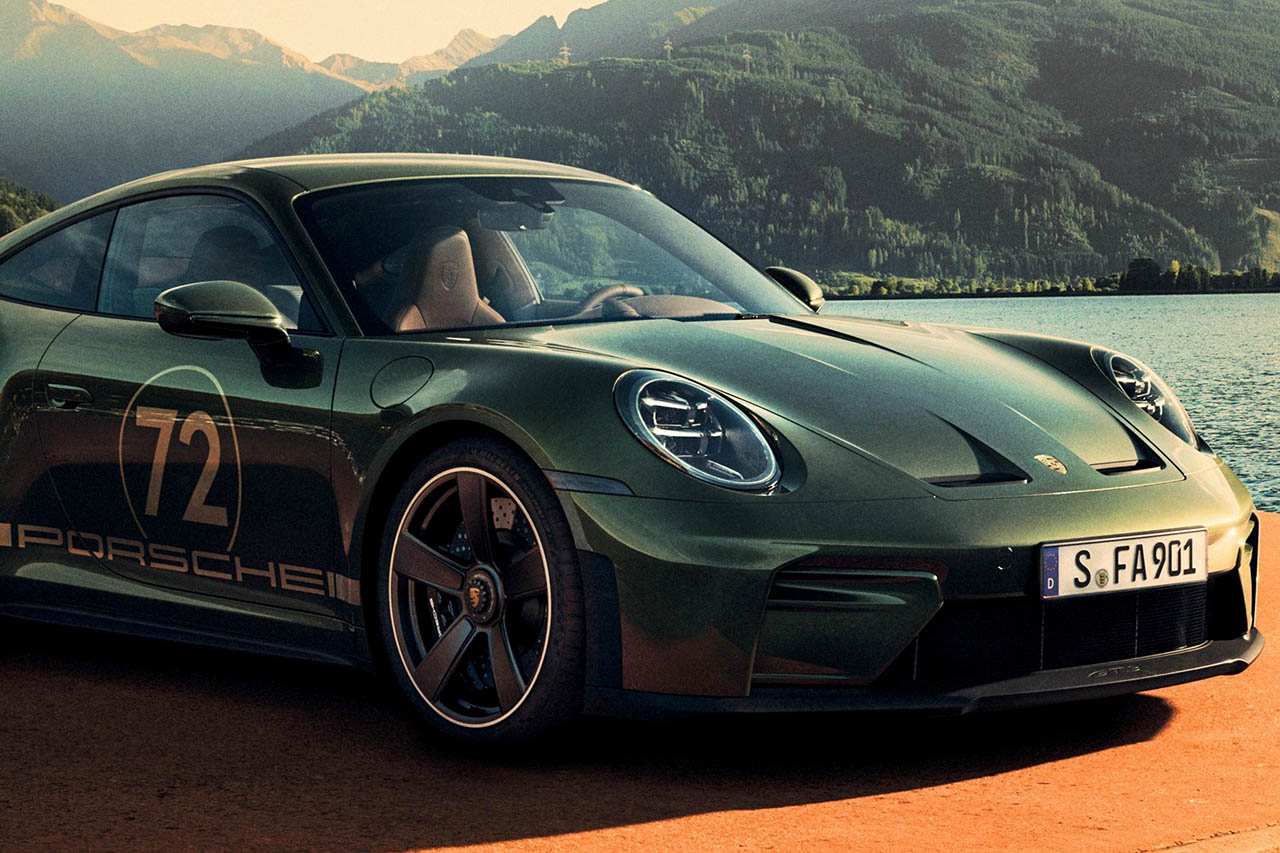 彼の愛した緑とジャケットを纏う。911 GT3に伝説の美学を封じ込めた「90 F.A.ポルシェ」の全貌