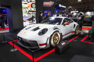 ポルシェ911 GT3 RS(992)に装着されたBBS RT88:前20×10.0J IS45 CL/後21×13.0J IS31 CL