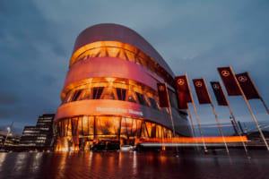 2026年1月29日にシュトゥットガルトのメルセデス・ベンツ・ミュージアムで改良新型Sクラスがワールドプレミア