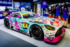 SUPER GTに参戦しているGOODSMILE RACINGのメルセデスAMG GT3は、FUCHS製の乗用車用エンジンオイル「SUPERSYN LONGLIFE SAE 0W-40」を使用。