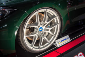 BMW M3（G80）に装着されたBBS MAG-Rコンセプト：サイズは前20×10.0J IS6.5 5/112／後20×11.0J IS14.5 5/112