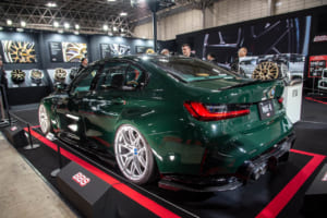 BMW M3（G80）に装着されたBBS MAG-Rコンセプト：サイズは前20×10.0J IS6.5 5/112／後20×11.0J IS14.5 5/112