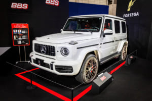 メルセデスAMG G63に装着されたBBS FL：サイズは前後とも22×10.5J IS28 5/130