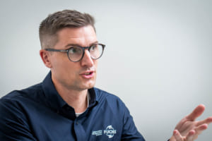 フックスジャパン代表取締役とフックス APEC統括責任者を兼務するルーベン・エブナー（Ruven Ebner）氏。