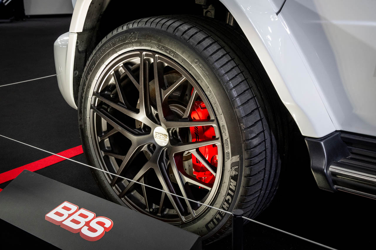 メルセデスAMG G63に装着されたBBS FL：サイズは前後とも22×10.5J IS28 5/130