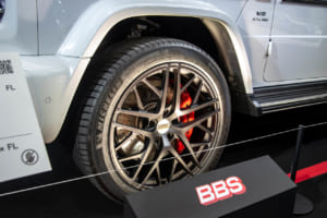 メルセデスAMG G63に装着されたBBS FL：サイズは前後とも22×10.5J IS28 5/130