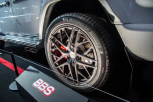 メルセデスAMG G63に装着されたBBS FL：カラーはマットエボニー（MEB）