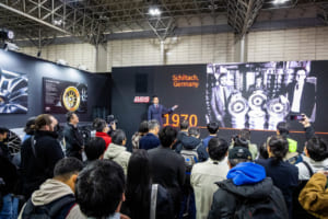 東京オートサロン2026におけるBBSジャパンのプレスカンファレンス