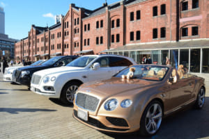 新規入会メンバーたちは、比較的新世代のクルマたちとともにエントリー。