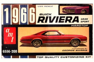 amt製1/25スケール・プラモデル「’66ビュイック・リヴィエラ」