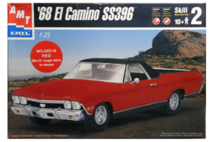 AMTアーテル製1/25スケール・プラモデル「’68エルカミーノSS396」