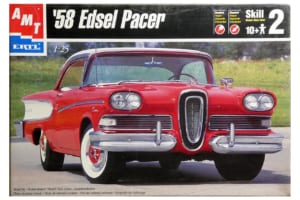 AMTアーテル製1/25スケール・プラモデル「’58エドセル・ペーサー」
