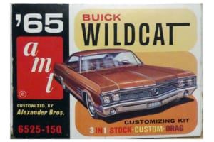 amt製1/25スケール・プラモデル「’65ビュイック・ワイルドキャット」
