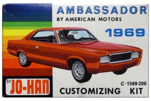 ジョーハン製1/25スケール・プラモデル「1969アンバサダーBYアメリカンモータース」