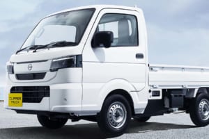 現場で際立つ“鋭い表情”。日産「クリッパートラック」が大幅改良、モスグレーとデジタルメーターで現代的に