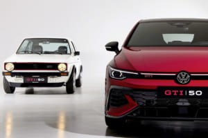 VWゴルフGTI、生誕50周年。史上最強325psの限定車と、初の電動モデル投入が告げる新時代