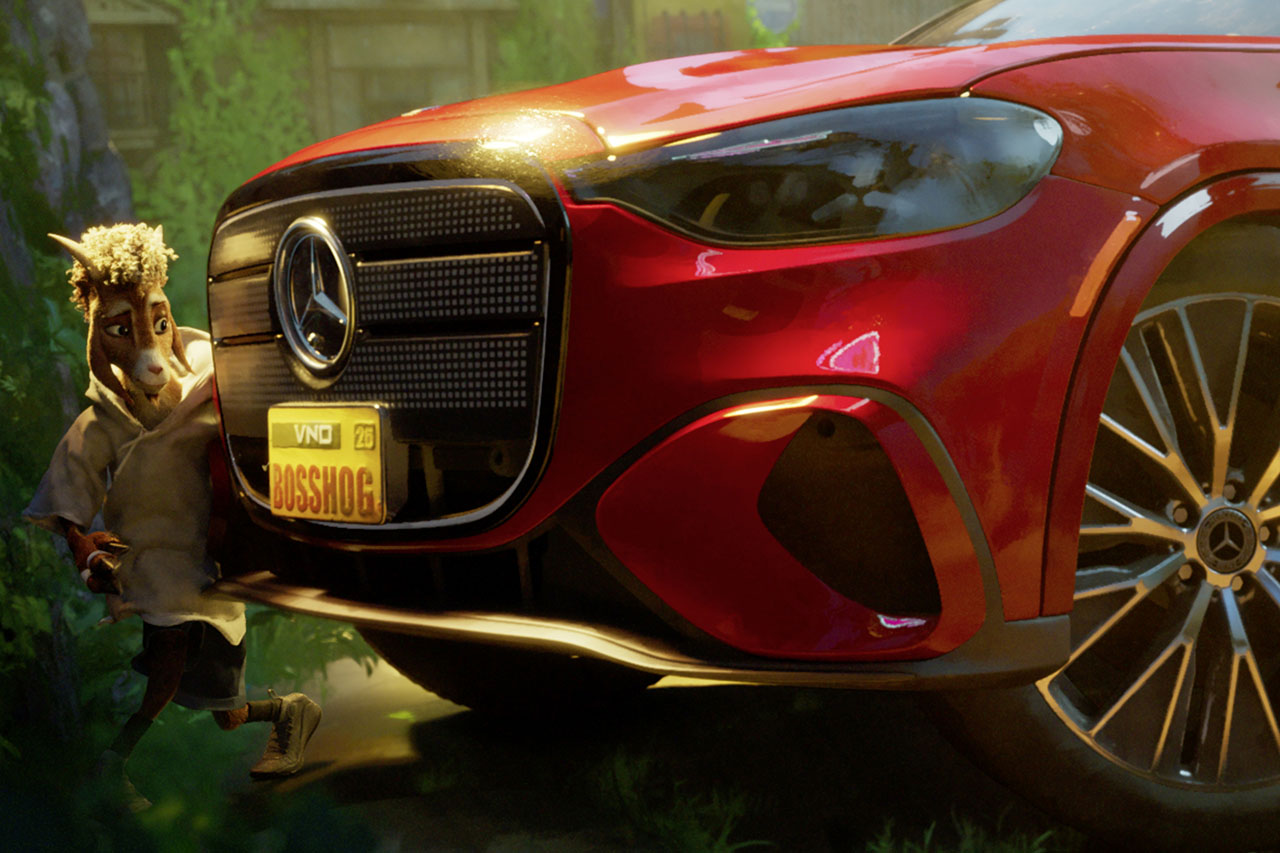 動物たちの世界に、なぜ「メルセデス・ベンツ」が？ 新作アニメ映画『ゴート』に見る、パイオニア精神の再定義と劇中車の役割