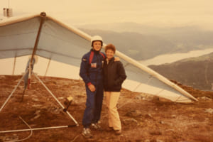 デレク・エバンス氏とオードリー夫人