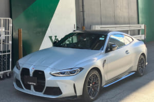 AFTER：BMW M4をマット系ペイントプロテクションフィルム（PPF）のフルラッピングでイメージチェンジ。