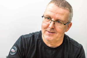 東京オートサロン2026に来たクラウス・ヴォールファルトさん(photo: 山本佳吾/K. Yamamoto)