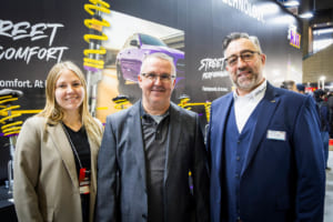 東京オートサロン2026に来たクラウス・ヴォールファルトさん(photo: 篠原晃一/K. Shinohara)