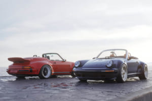 964ターボルックに420psのNA。シンガー、75台限定の「Porsche 911 Carrera Cabriolet Reimagined by Singer」を発表