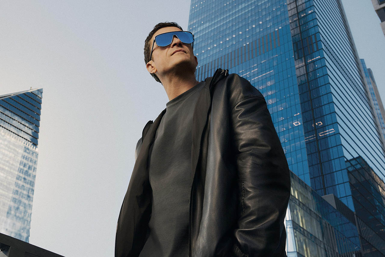 911タルガの「ロールバー」をアイウェアに。ポルシェデザインとオーランド・ブルームが追求した、機能美の新たな地平