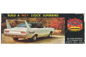 ジョーハン製1/25スケール・プラモデル「スーパーバード・バイ・プリマス」