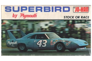 ジョーハン製1/25スケール・プラモデル「スーパーバード・バイ・プリマス」