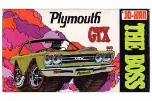 ジョーハン製1/25スケール・プラモデル「THE BOSSプリマスGTX」