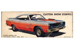 ジョーハン製1/25スケール・プラモデル「プリマス・ロードランナー」