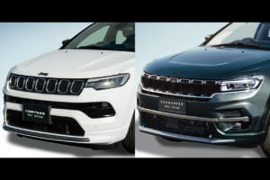 泥を脱ぎ捨てたジープ。コンパス＆コマンダー「トラックエディション」が纏う“艶気”と、都市への回答