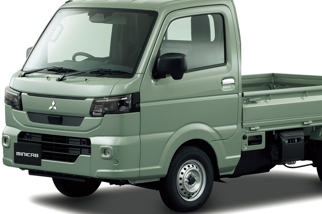 悪路走破性を強化。三菱ミニキャブ・トラックに「ぬかるみ脱出アシスト」採用、LED化で顔つきも精悍に