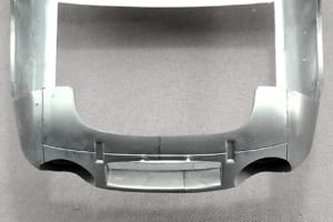 フジミ製1/24スケール・プラモデル「トヨタS800」制作中の様子