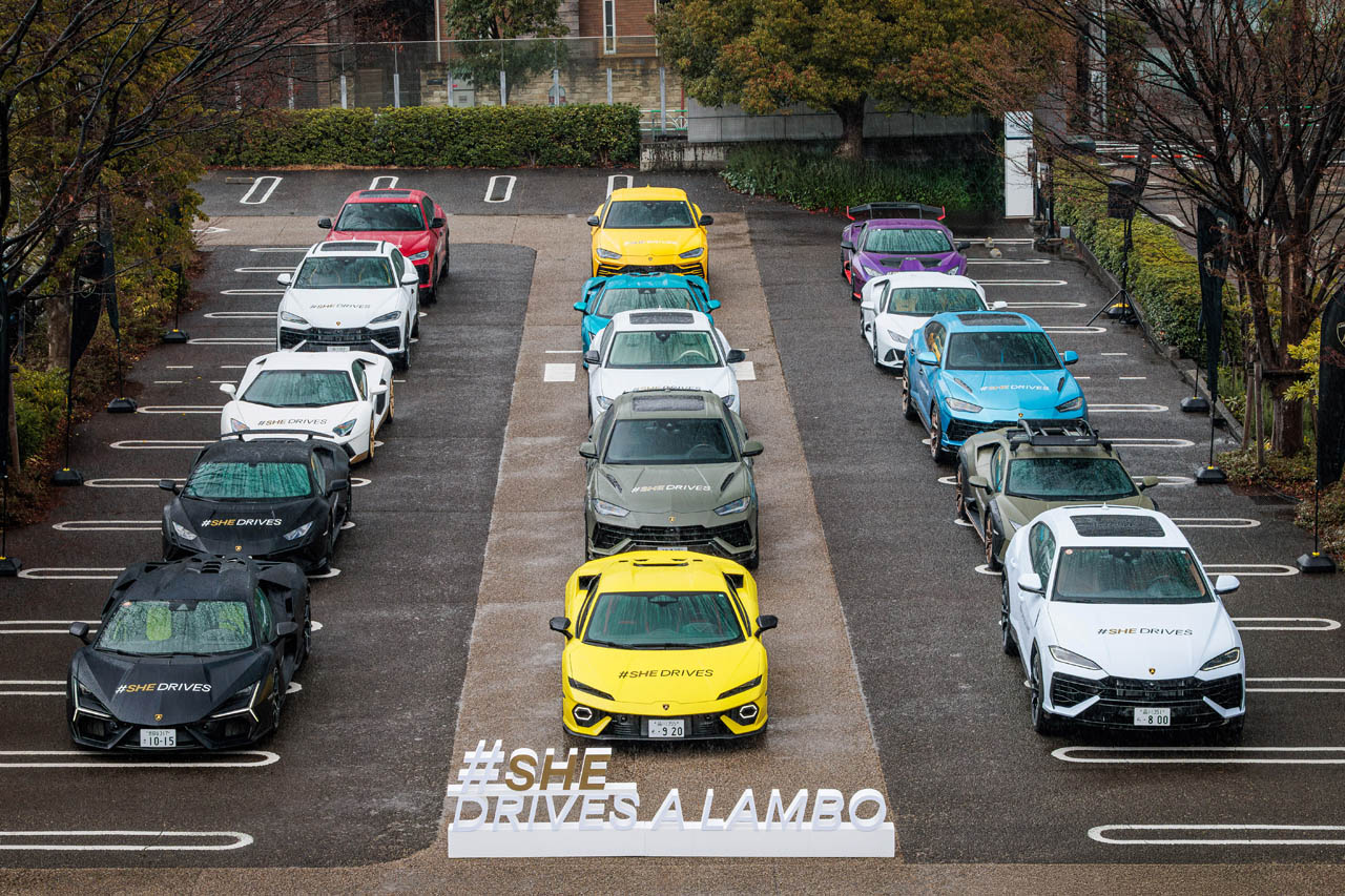 【日本初開催】ランボルギーニの女性限定イベント「#SheDrivesaLambo」密着レポート！ 最新モデル3台を一気乗り