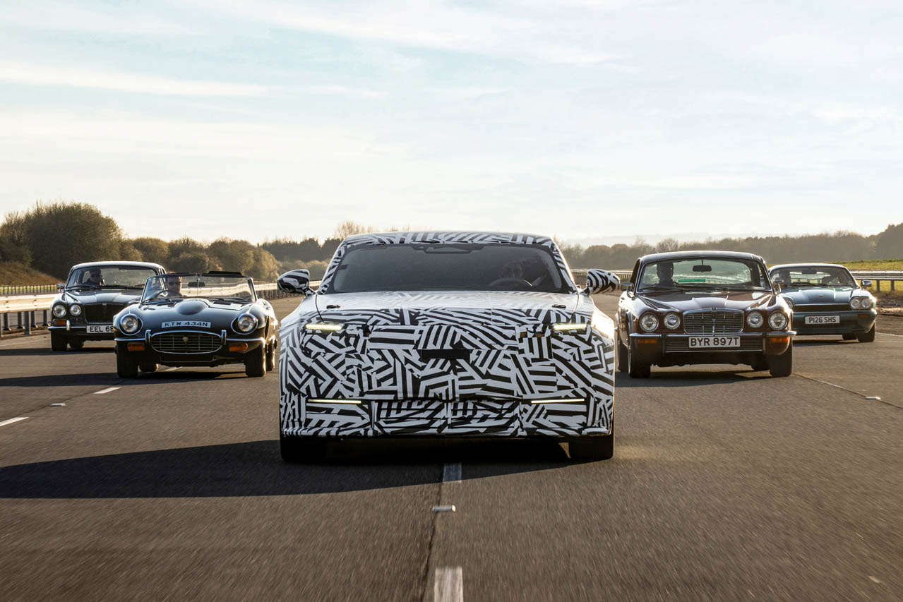 1000ps・1300Nm超の咆哮。新生ジャガー「4ドアGT」は名車XJクーペの哲学を継ぎ9月に世界初公開へ