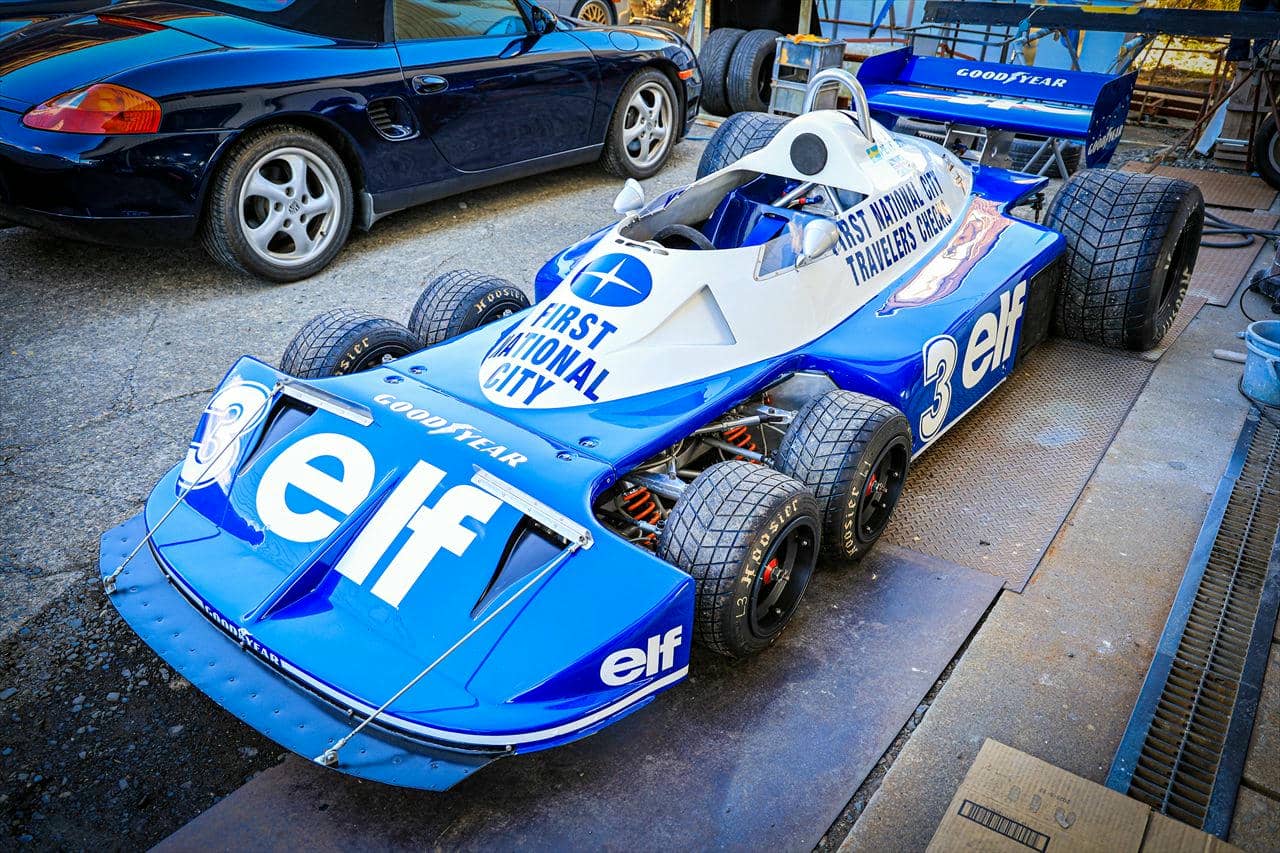 愛車と原体験】図面はプラモデル!? 整備職人が完全自作した6輪F1
