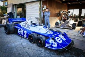 【愛車と原体験】図面はプラモデル!? 整備職人が完全自作した6輪F1「タイレルP34」驚愕の製作工程と全貌《LE VOLANT LAB》