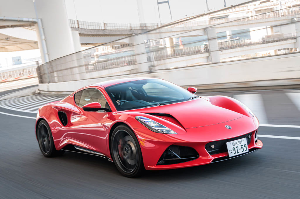 ロータス・エミーラ ターボSE：スポーツサスペンション