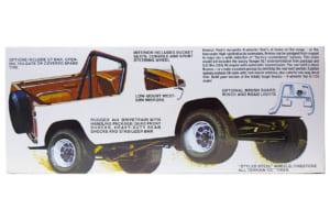 amt製1/25スケール・プラモデル「ワイルドホス フォード・ブロンコ4×4」（ラウンド2版）