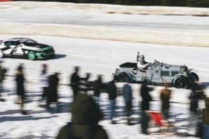 氷上の舞踏。リア・ブロックが駆るスーパースポーツと、初公開「ベンテイガXコンセプト」が体現するベントレーの野性