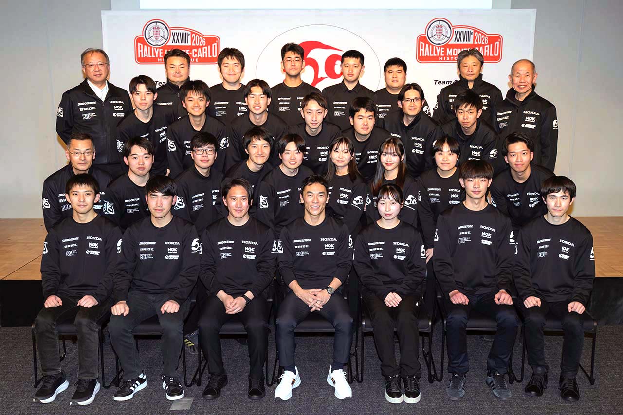 「クルマは絶対直します！」佐藤琢磨も驚嘆した学生たちの「初代シビック」激走。次なる舞台はスーパーカブでの日本縦断へ