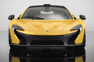 メイクアップ製「アイドロン」1/18モデルカーの「マクラーレン P1 2013」。