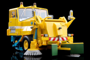 TLV史上最多ギミックを搭載。異形の三輪式道路清掃車「東急SW2Z2」が1/64スケールでトミーテックから登場【LE VOLANT モデルカー俱楽部】