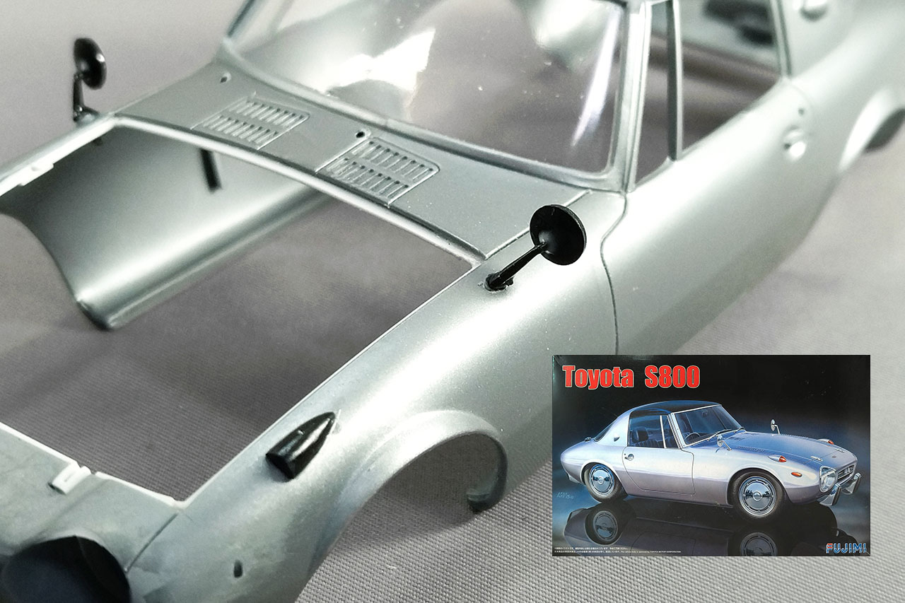 プラモ特有の“おもちゃ感”を払拭する塗装前の工作術。フジミ製「ヨタハチ」プラモをイマドキ流の作り方で仕上げてみよう！ 第4回【LE VOLANT モデルカー俱楽部】