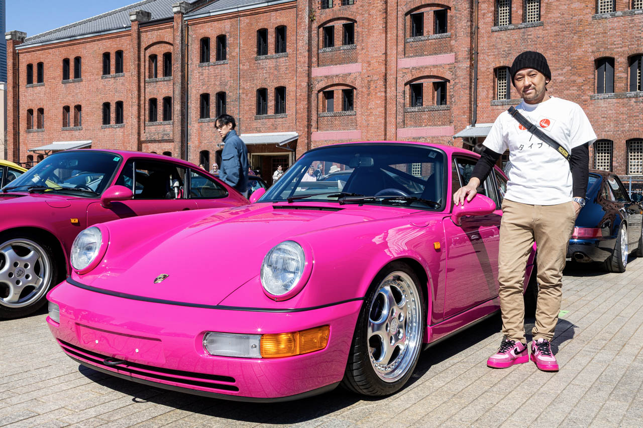 鈴木克紀さんと、1992年式ポルシェ911カレラRS N/GT。