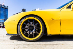 1990年式ポルシェ944ターボ：ヤフオクで購入した19インチホイール。