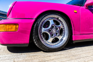 1992年式ポルシェ911カレラRS N/GT：ホイールは3.6のターボ用。