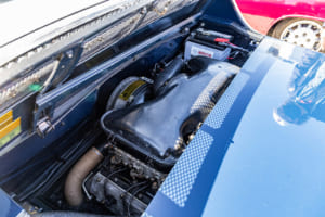 1970年式ポルシェ914-6：ミッドに搭載される2L水平対向6気筒エンジンはポルシェ製。