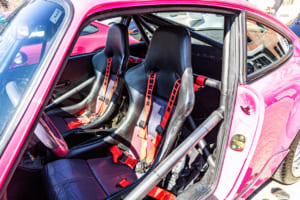 1992年式ポルシェ911カレラRS N/GT：シートは表皮を含めオリジナル。